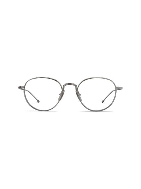 Thom Browne round-frame titanium glasses