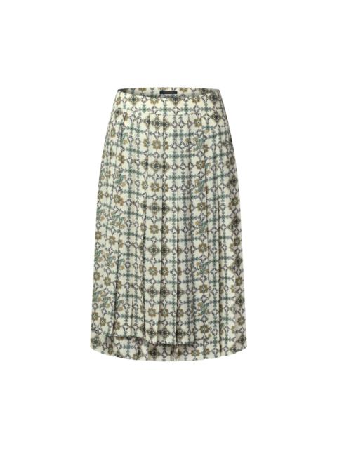 Louis Vuitton Nouveau Monogram Pleat Skirt