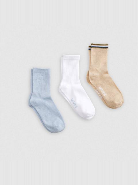 ARCHED HEADLINE LOGO SHORT CUT SOCKS