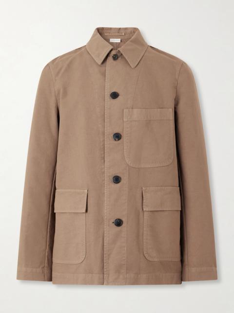 Dries Van Noten Braxton Garment-Dyed Cotton Jacket