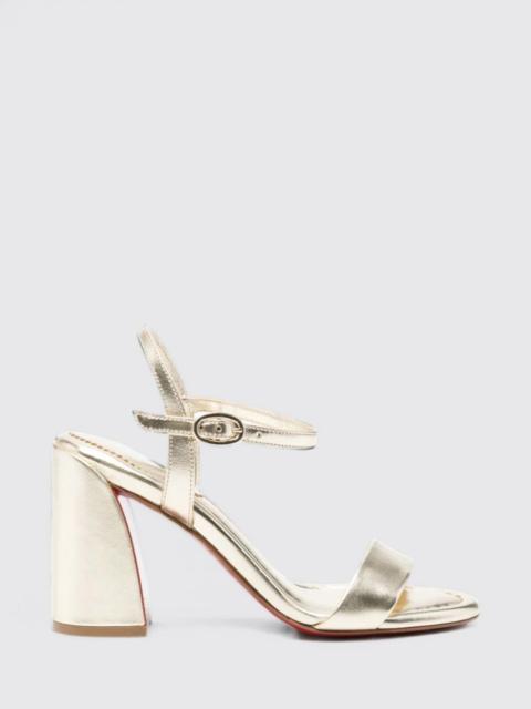 Christian Louboutin CHRISTIAN LOUBOUTIN Heeled Sandal Woman color Silver
