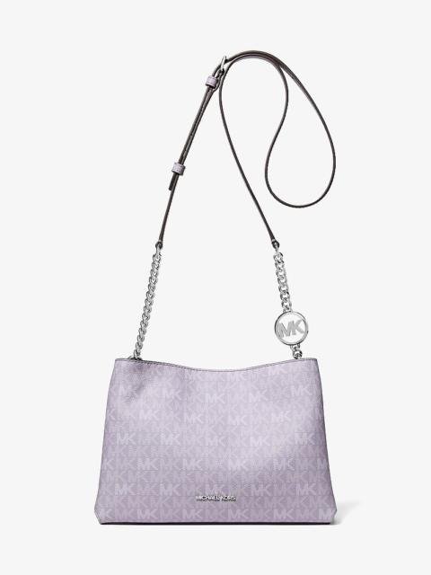MICHAEL KORS Christina Small Signature Logo Crossbody Bag