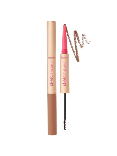 Tarte Cosmetics tarte Big Ego Sketch Set Eyebrow Definer Pencil & Tinted Gel 2 piece - Taupe
