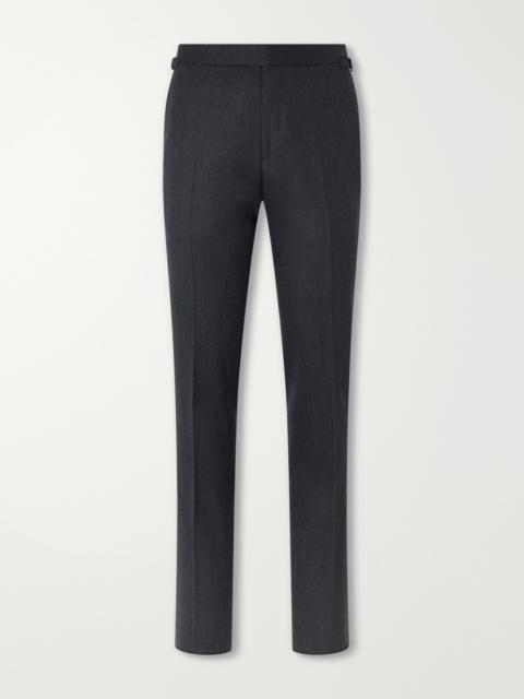 TOM FORD Shelton Straight-Leg Wool-Twill Suit Trousers