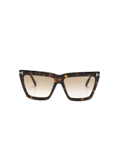 Eden cat-eye sunglasses