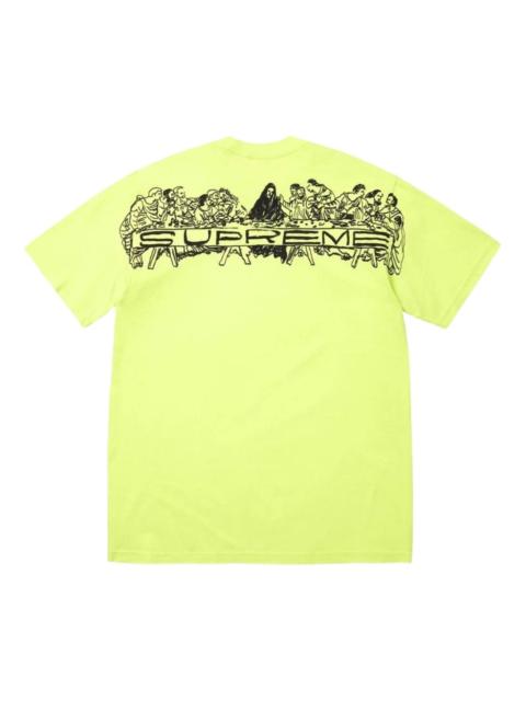 Supreme Supreme SS26 Supper T-Shirt 'Bright Yellow' SUP-SS26-346