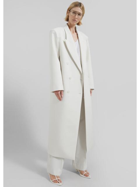 The Frankie Shop Jane Long Coat - White