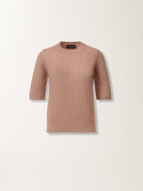 Platinum mohair sweater