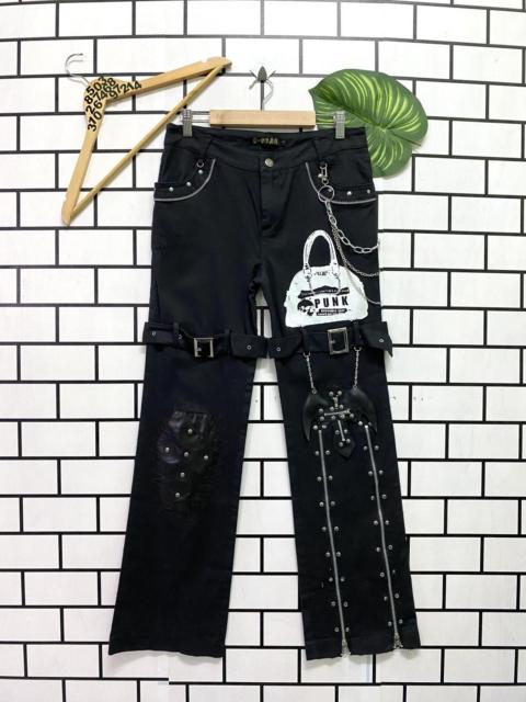 기타 브랜드 Japanese Brand × Seditionaries - Japanese Brand K-STAR Bondage Punk Style Pants