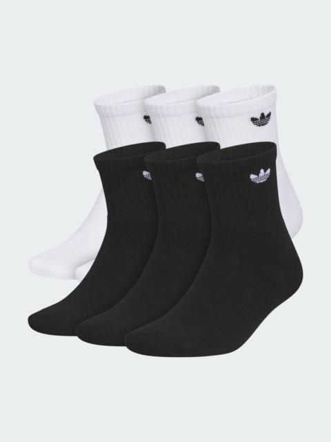 adidas Unisex Originals Trefoil 2.0 6-Pack Quarter