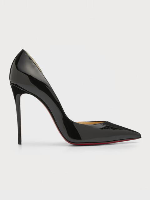 Iriza Patent Open-Side Red Sole Pump