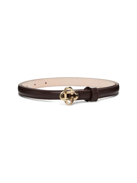CASABLANCA Brown Micro CC Belt