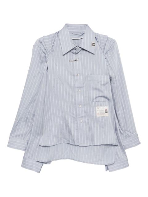 Maison MIHARAYASUHIRO Shawl Layered shirt