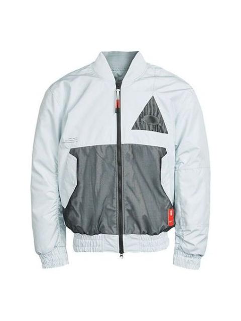 Nike Men's Nike Kyrie Basketball Sports Mesh Patchwork Print Pattern Woven Baseball Padded White Gold Col