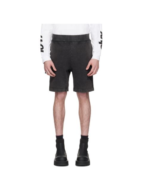 1017 ALYX 9SM Black Cross Shorts