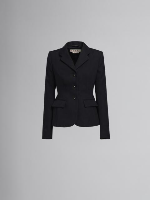 Marni BLACK FITTED BLAZER