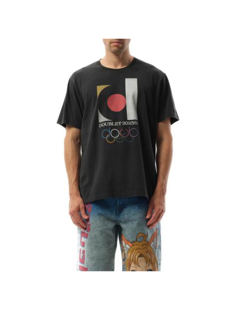 doublet Doublet 2025SS Logo T-Shirt in Black