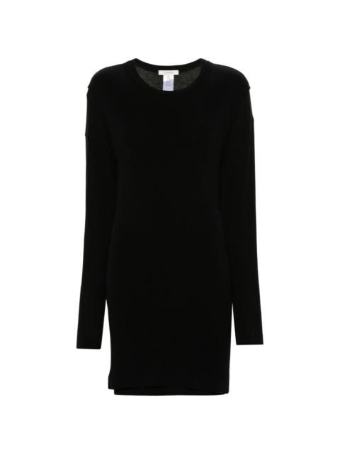 Lemaire layered cotton mini dress