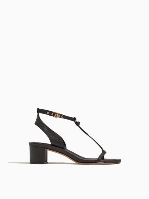 ALEXANDRE BIRMAN Clarita Hoop Sandal 45 in Black