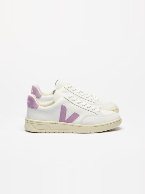 V-12 LEATHER WHITE ORCHID