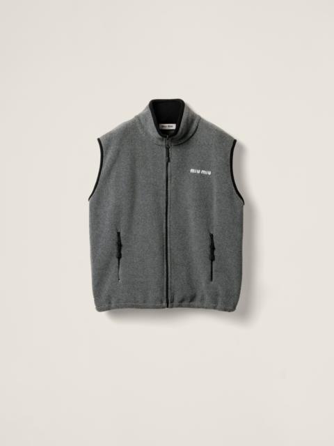 Miu Miu Cotton fleece sweatshirt