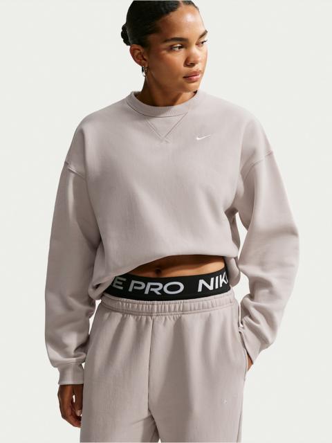 Nike Nike Studio Fleece Heavyweight Women's Oversized Crew