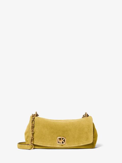 MICHAEL KORS Bryant Small Suede Convertible Shoulder Bag
