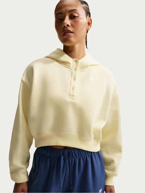 Nike Nike Sportswear Phoenix Fleece Women's Oversized Cropped Henley Hoodie