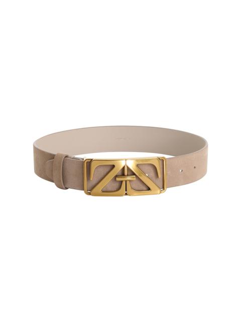 Zimmermann MONOGRAM SUEDE WAIST BELT