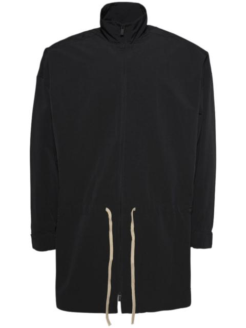 ESSENTIALS drawstring-waistband coat