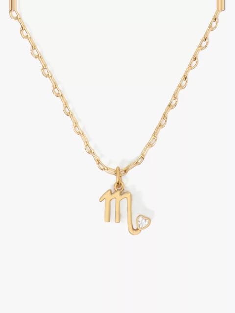 kate spade What's Your Sign Scorpio Mini Pendant