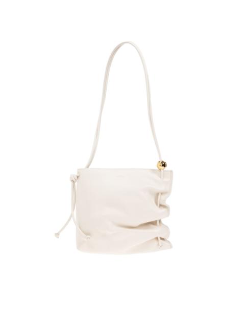 FURLA ruched ball-detail tote bag