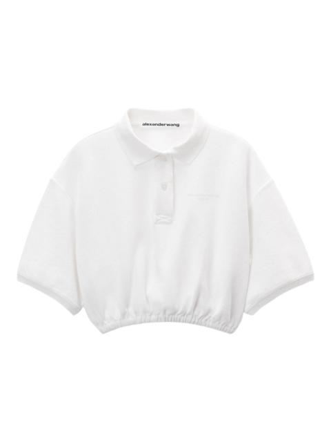 alexanderwang.t Deconstructed Polo Shirt