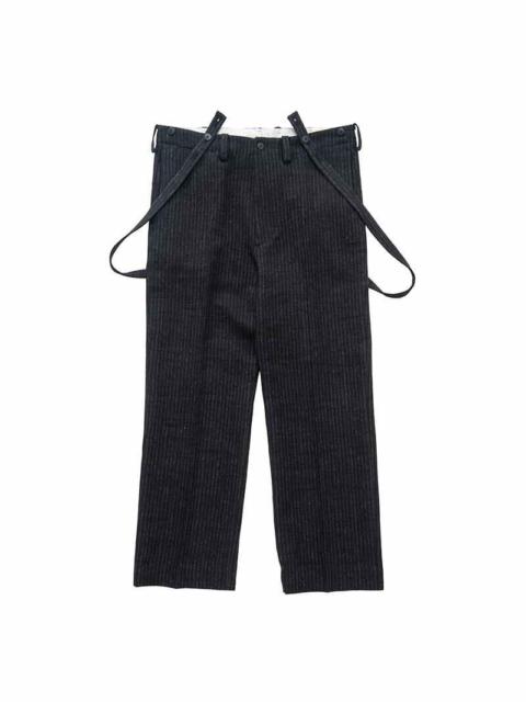 visvim TUPPER PANTS BLACK STRIPE