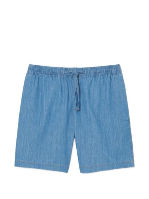 LACOSTE drawstring elasticated-waistband shorts