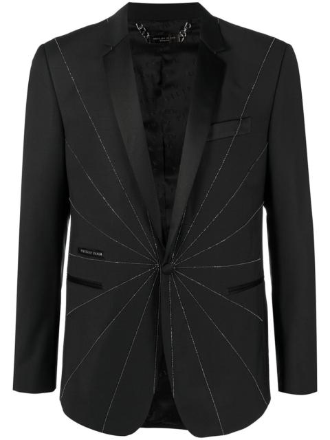PHILIPP PLEIN embellished tailored blazer