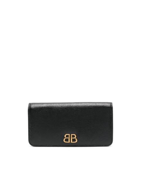 BALENCIAGA Monaco-motif leather wallet