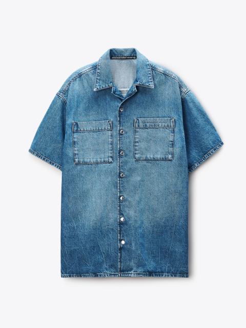 Alexander Wang Boxy Denim Shirtdress