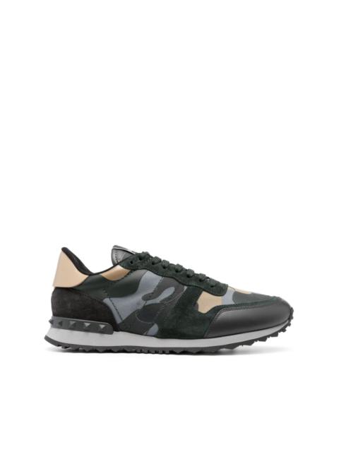 Valentino Camouflage Rockrunner low-top sneakers