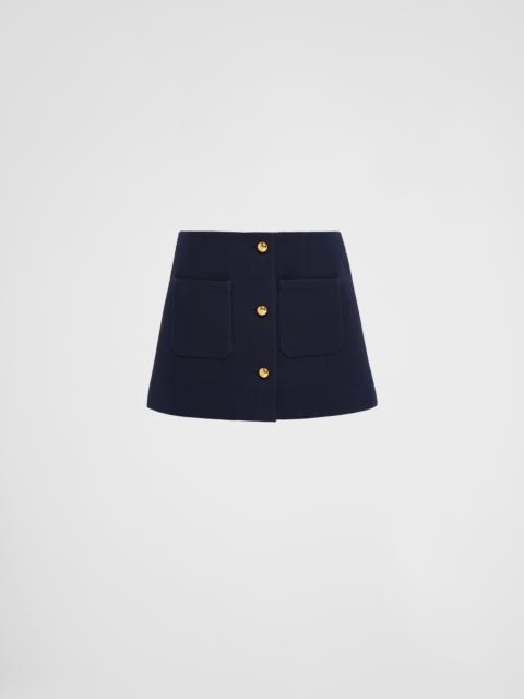 Tricotine miniskirt
