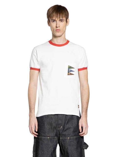 Kapital 20/-jersey Pennant Tiger Ringer T-shirt