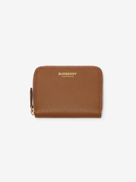 Burberry Small Leather Zip Wallet