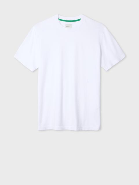 Paul Smith White Heavy Weight Cotton T-Shirt
