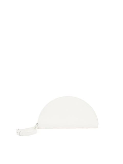 Maison Margiela Halfmoon leather clutch bag