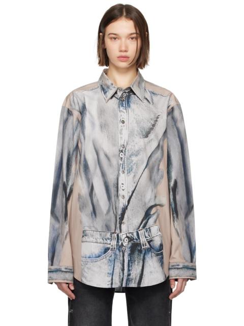 Y/Project trompe-l'oeil-print shirt