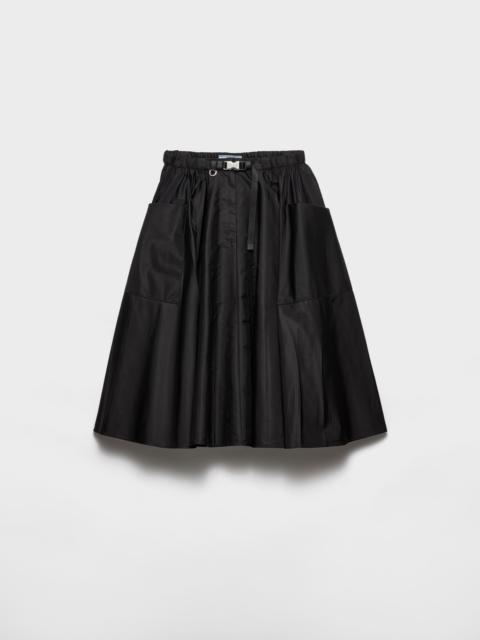 Prada Re-Nylon circle skirt