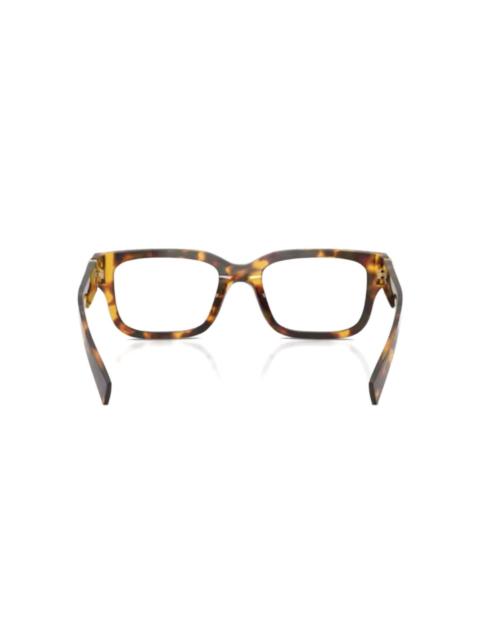 Miu Miu logo square-frame glasses