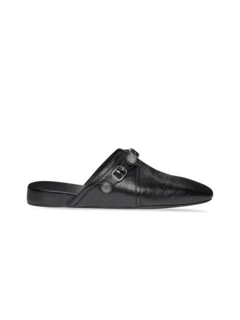 BALENCIAGA Men's Cosy Cagole Mule  in Black