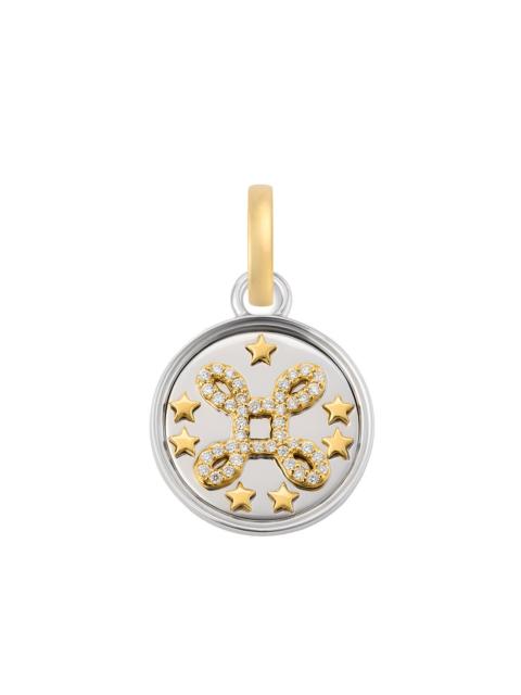 FOUNDRAE Diamond Baby True Love Love Knot Medallion