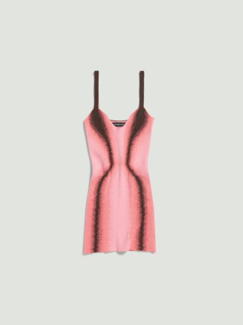 Y/Project GRADIENT KNIT MINI DRESS